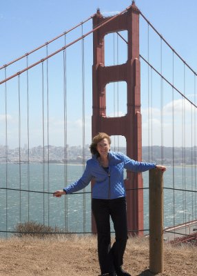 Ruth traveled frequently for work, too - and jumped through hoops to get to her favorite Mint spot (San Francisco)