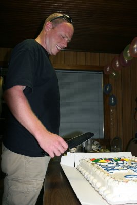 Chad 3's birthday was also August 16, so we celebrated his birthday as well!