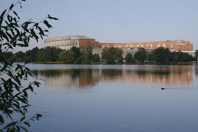 Next was a bus trip to Nurnberg & short tour, including a stop to see the Nazi Documentation Center across the lake.
