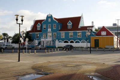 Even the Police HQ in Otrobanda is colorful!  I loved the Dutch architecture throughout the island.