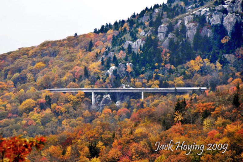 Linn Cove Viaduct on the Blue Ridge Parkway