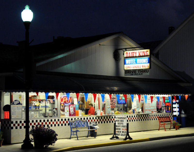 Dairy King at closing time