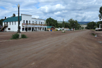 Downtown Yampa, Colorado. (one of the widest main streets you'll ever see)