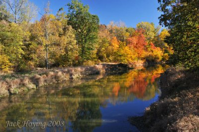 Fall colors on Loramie Creek