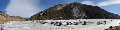 Ice Racers on Georgetown Lake