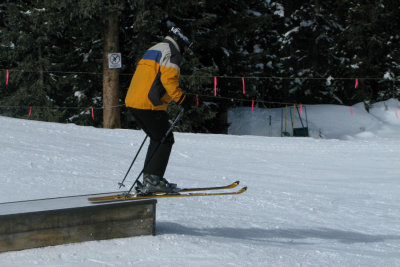 Linie in the terrain park