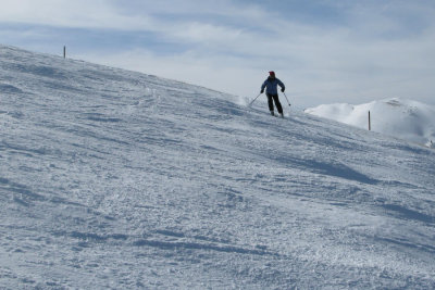 Brenda dropping down Copper Bowl