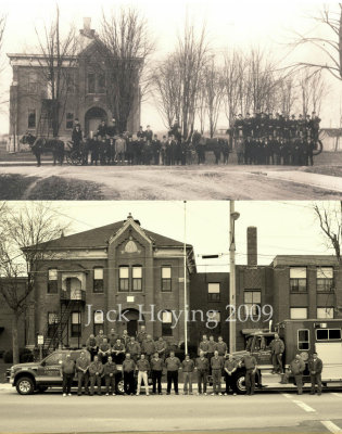 Fort Loramie Community Fire Company - Then and Now