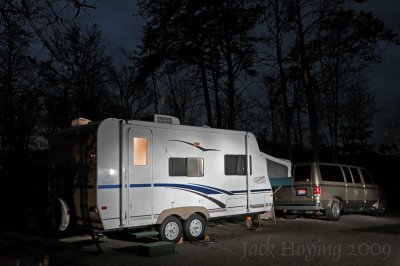 Evening Campsite View