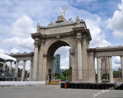 Princes Gate (next to the race course)