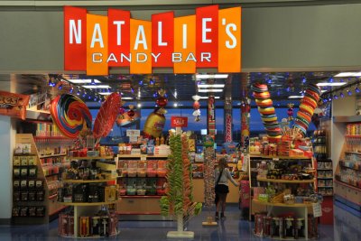 Candy store in the Indianapolis Airport