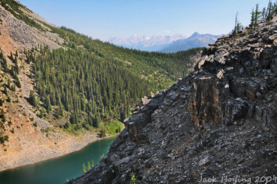 Lake Agnes view