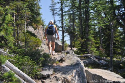 Heading up to the top of The Beehive