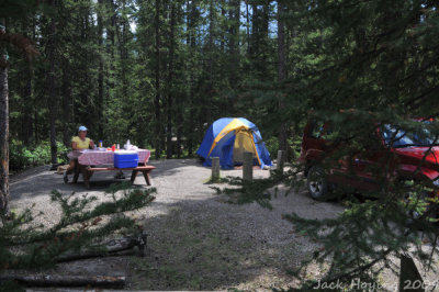 Lake Louise Campsite