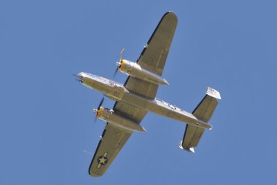 B25 flyover