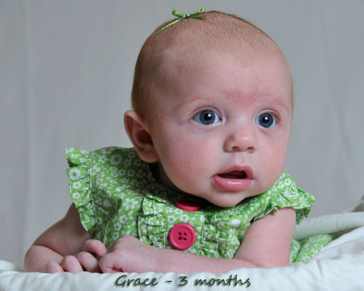 Grace at 12 weeks