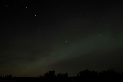 Northern Lights of Ontario (with the Big Dipper)