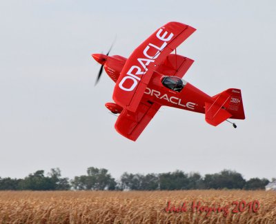 Sean D. Tucker low pass over the corn