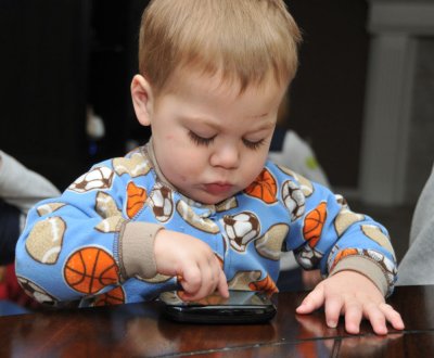 Angry Birds expert at 18 months