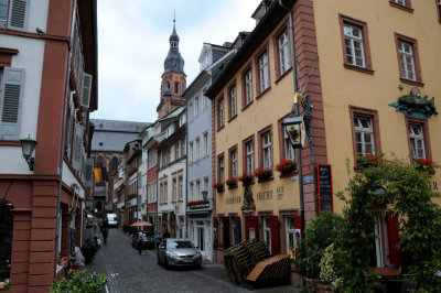 Narrow Streets of Heidelberg