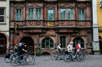 Ritter Hotel, Oldest Building in Heidelberg, built in 1592