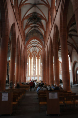 Inside the Heidelberg Cathedral
