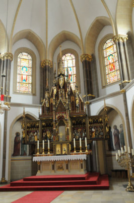 Altar in  St Gertrud