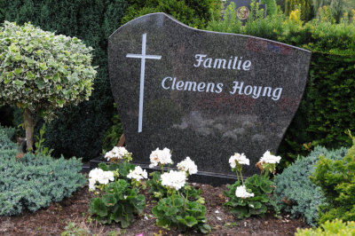 My ancestors grave marker in the Lohne cemetery