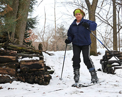 Testing the Ski Gear