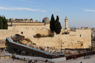Jerusalem, Temple Mount and al-Aqsa mosque