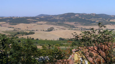 Lands surrounding Montepulciano