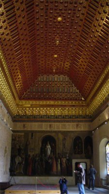 One of the rooms in Alcazar