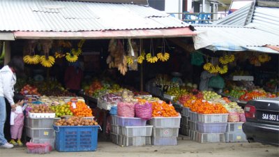 The fruit stores