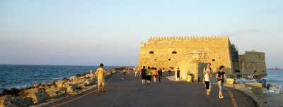 Checking out the fortress and whatever that is beyond