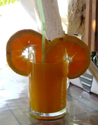 my fresh-OJ-out-of-the-fruit...