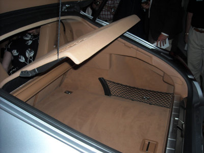 Spacious trunk
