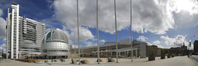 San Jose City Hall Panorama