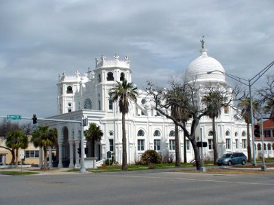 Catholic Church across from the house we stayed in