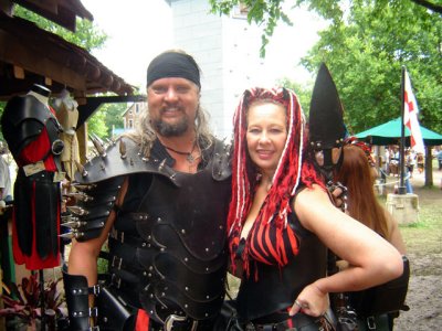 Wilma and her warrior man