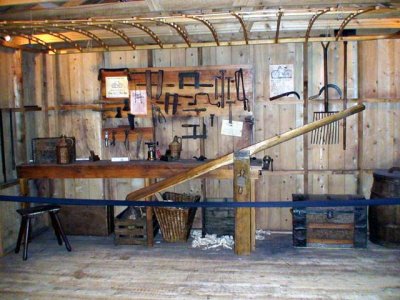 Recreation of Oville Wright's Workshop