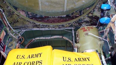 Crawl space. Ever notice that these bombers had lots of crawl space?