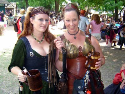 Wilma holding her whip and Stella...hmmm mmm Deja Vu