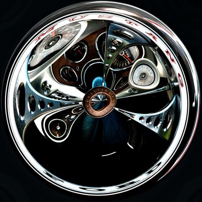 100911-158-  Ford Mustang steering Wheel
