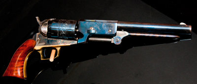 110215   Colt  Walker 44;  Most powerful black power handgun made.
