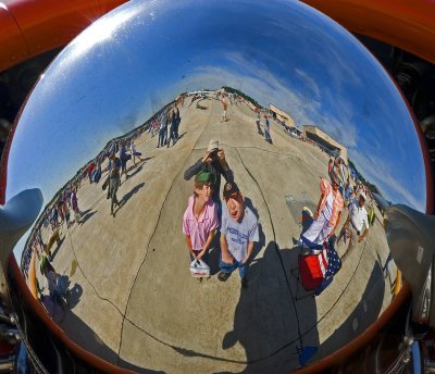 Airshow and Nosecone Reflection