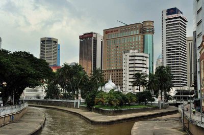 Confluence of Klang/Gombak Rivers - where KL was founded