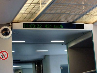 Maglev - max. 431km/h