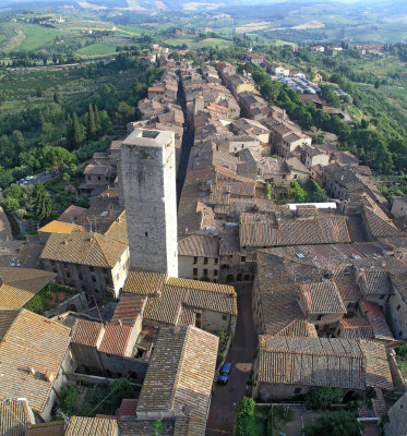 san gimignano panorama