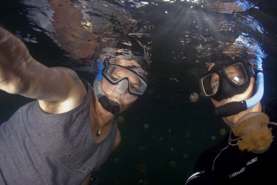Michael & Gerb @ Jellyfish Lake