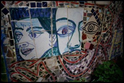 Isaiah Zagar's mosaics